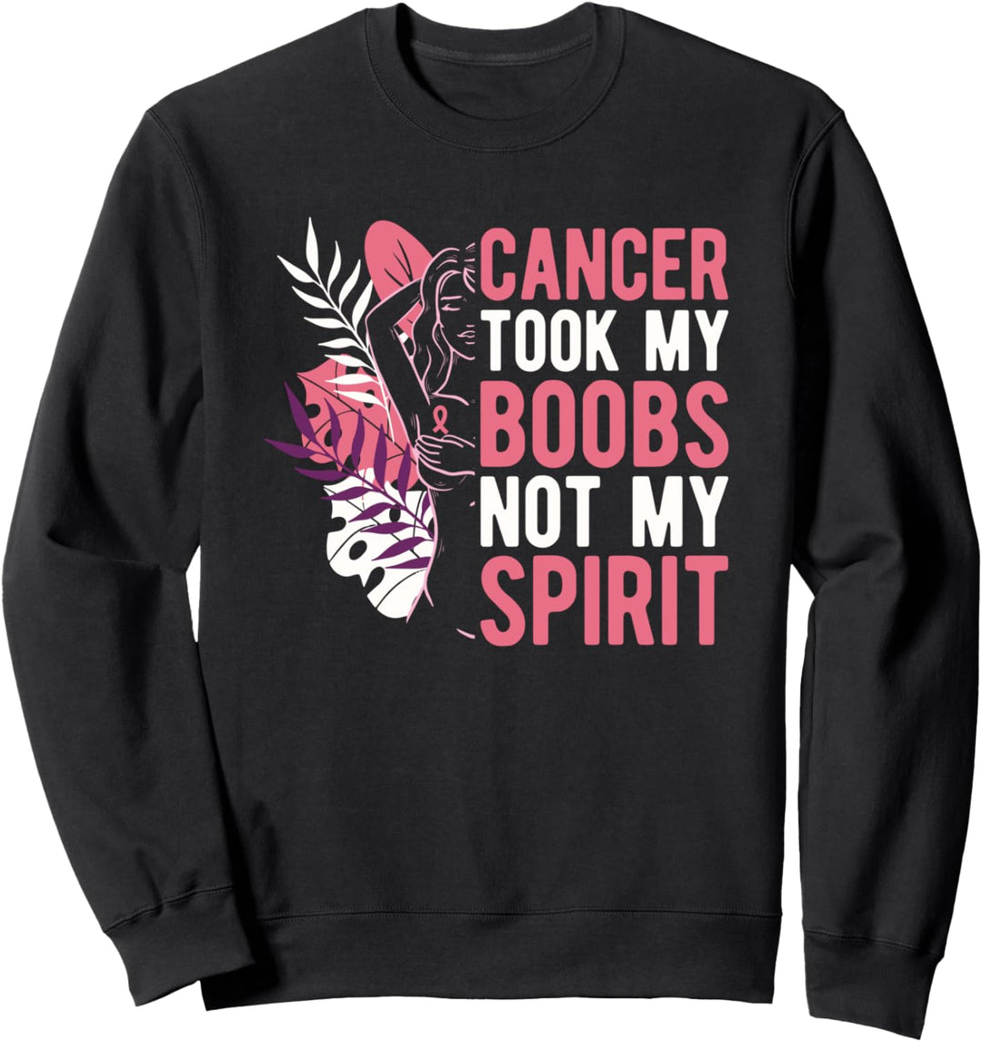 Krebs Kampf Brustkrebsschleife Rosa Schleife - Brustkrebs Sweatshirt