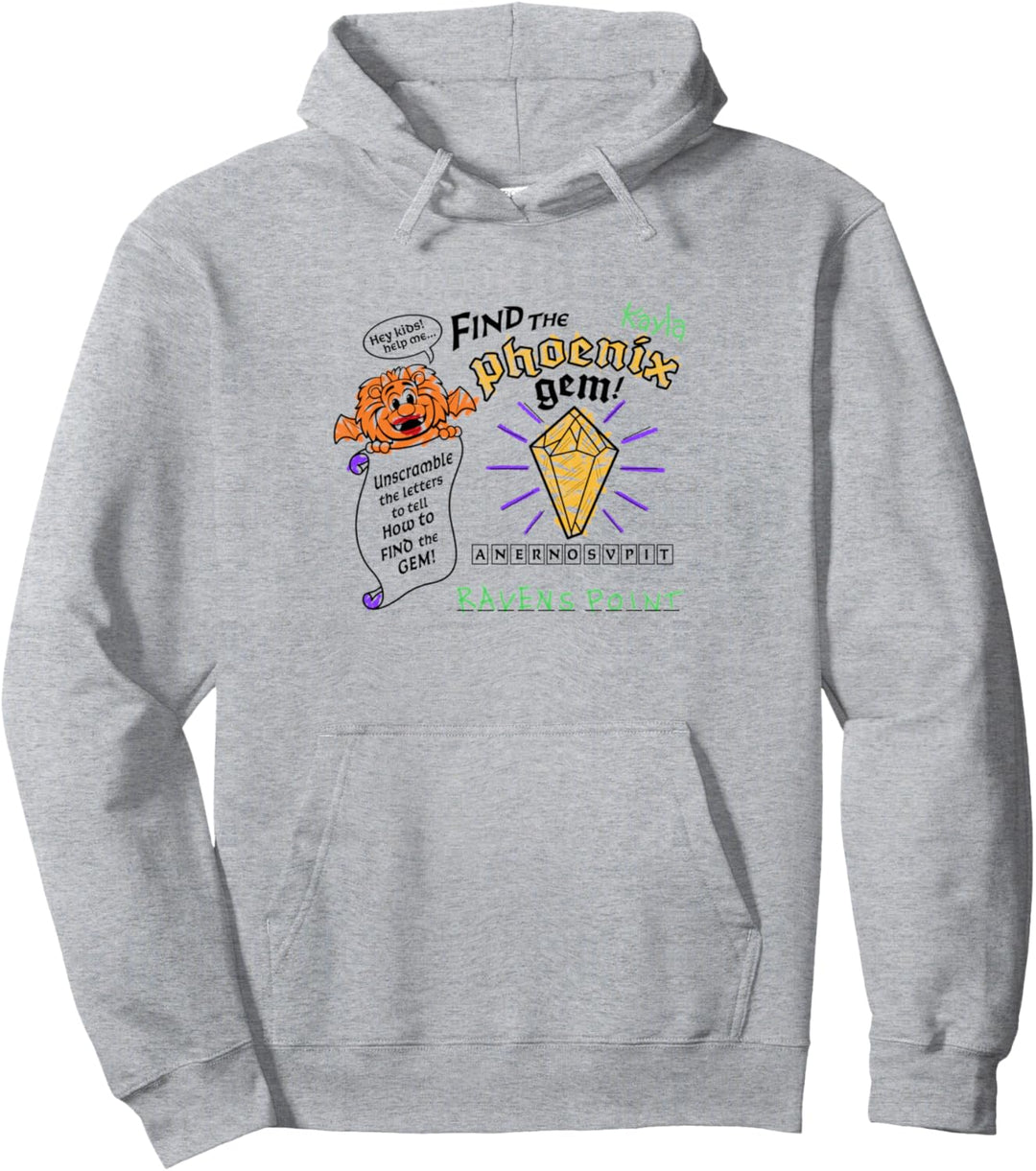 Disney Pixar Onward Manticore's Tavern Kids Menu Pullover Hoodie