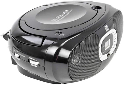 Radio mit CD-Player • USB • MP3 • UKW-Radio • Kopfhöreranschluss • Boombox • Stereo Lautsprecher • N