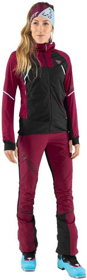 DYNAFIT Damen Speed Softshell JKT Jacke L Rot, L Rot