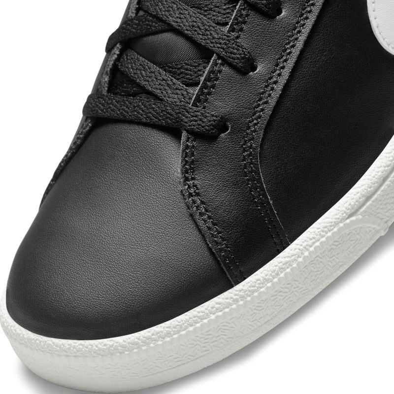 Nike Herren Court Royale Sneakers 44.5 EU Schwarz Black White 010, 44.5 EU Schwarz Black White 010