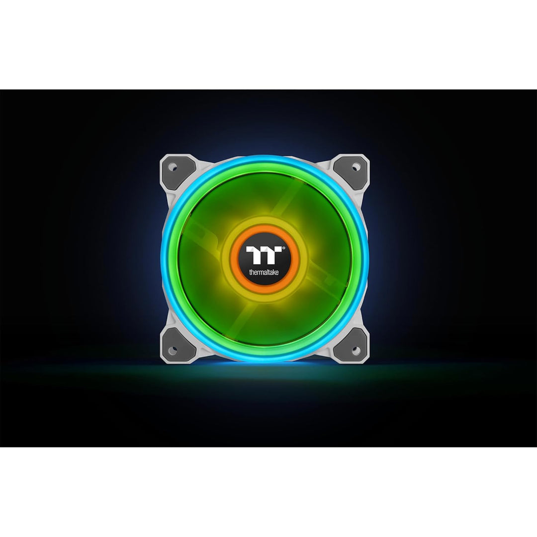 Thermaltake Riing Quad 12 RGB Radiator Fan TT Premium Edition 3 Pack - Weiss