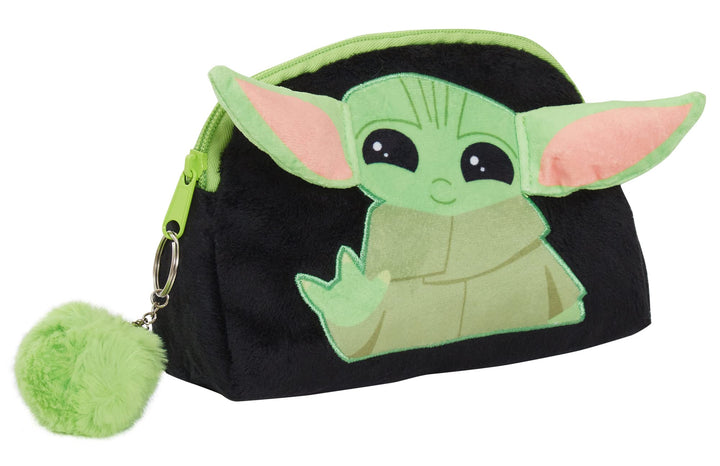Mandalorian Kulturbeutel The Child Make Up Tasche Grogu Kosmetiktasche Star Wars Federmäppchen, mult