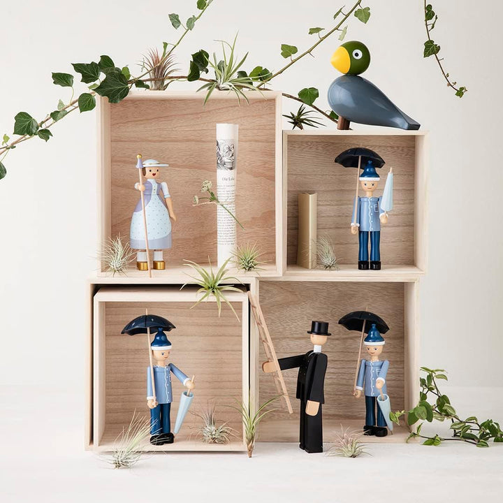 Kay Bojesen Sandmann Figuren 21 cm Holzfiguren Weihnachtsdekoration, Sandmann