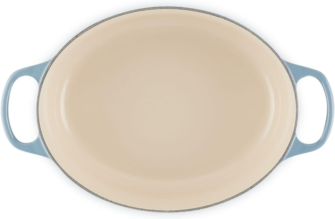 Le Creuset Signature Gusseisen-Bräter mit Deckel, Ø 27 cm, Oval, Für alle Herdarten und Induktion ge