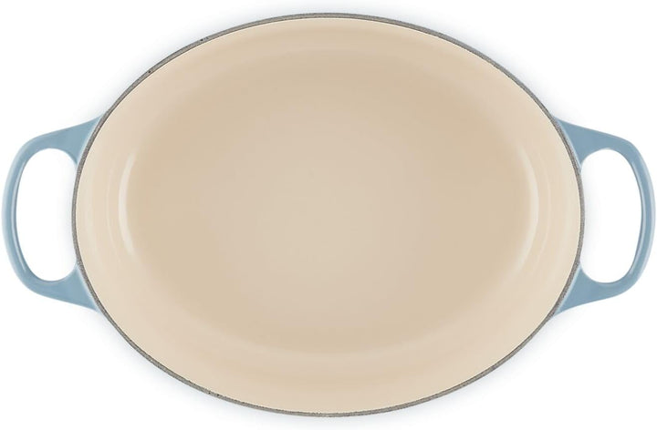 Le Creuset Signature Gusseisen-Bräter mit Deckel, Ø 27 cm, Oval, Für alle Herdarten und Induktion ge
