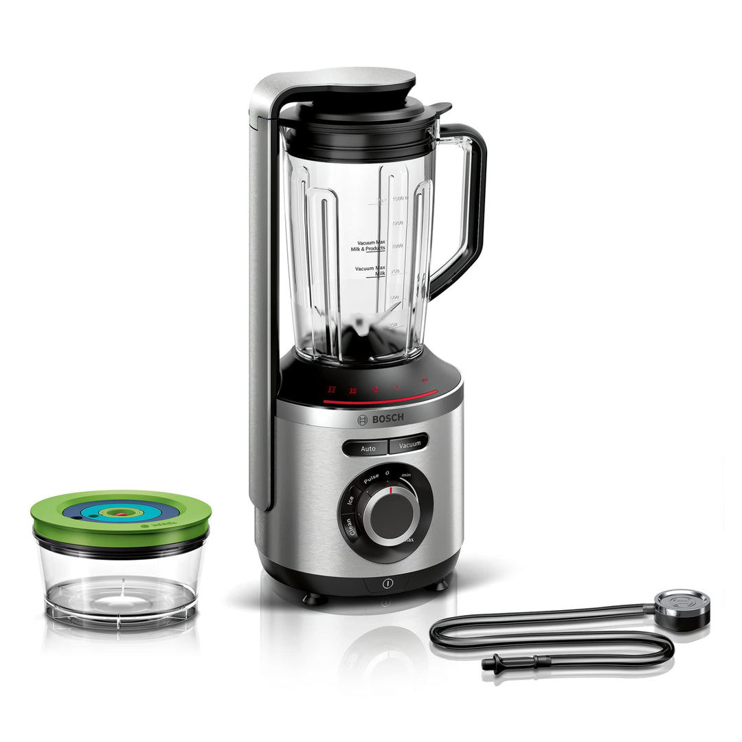 Bosch Vakuum-Standmixer VitaPower Serie 8 MMBV622M, starke Mixleistung, vitaminschonende Zubereitung