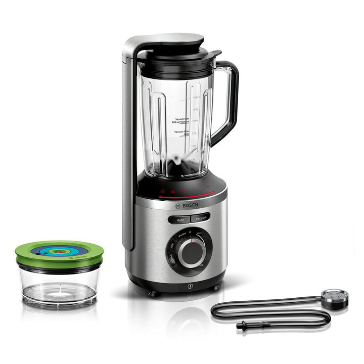 Bosch Vakuum-Standmixer VitaPower Serie 8 MMBV622M, starke Mixleistung, vitaminschonende Zubereitung