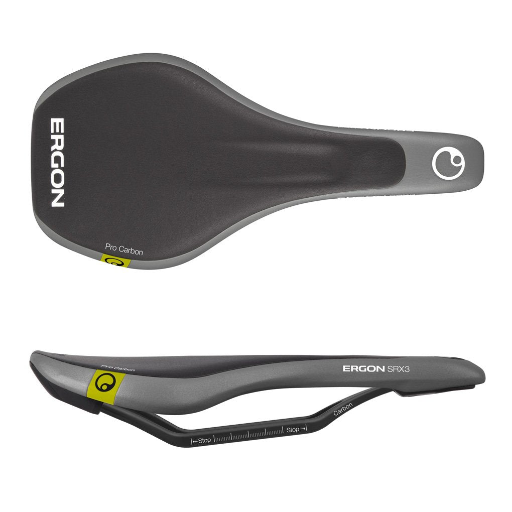 Ergon SRX3 Pro Cyclocross Carbon Sättel weiss