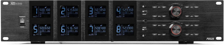 Power Dynamics PD528 UHF Funkmikrofonsystem mit 8 Mikrofonen