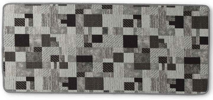 CASA TESSILE Küchenteppich 52 cm breit. Shiro GOBELIN Waschbarer Läufer, Rutschfester Teppich, Massg