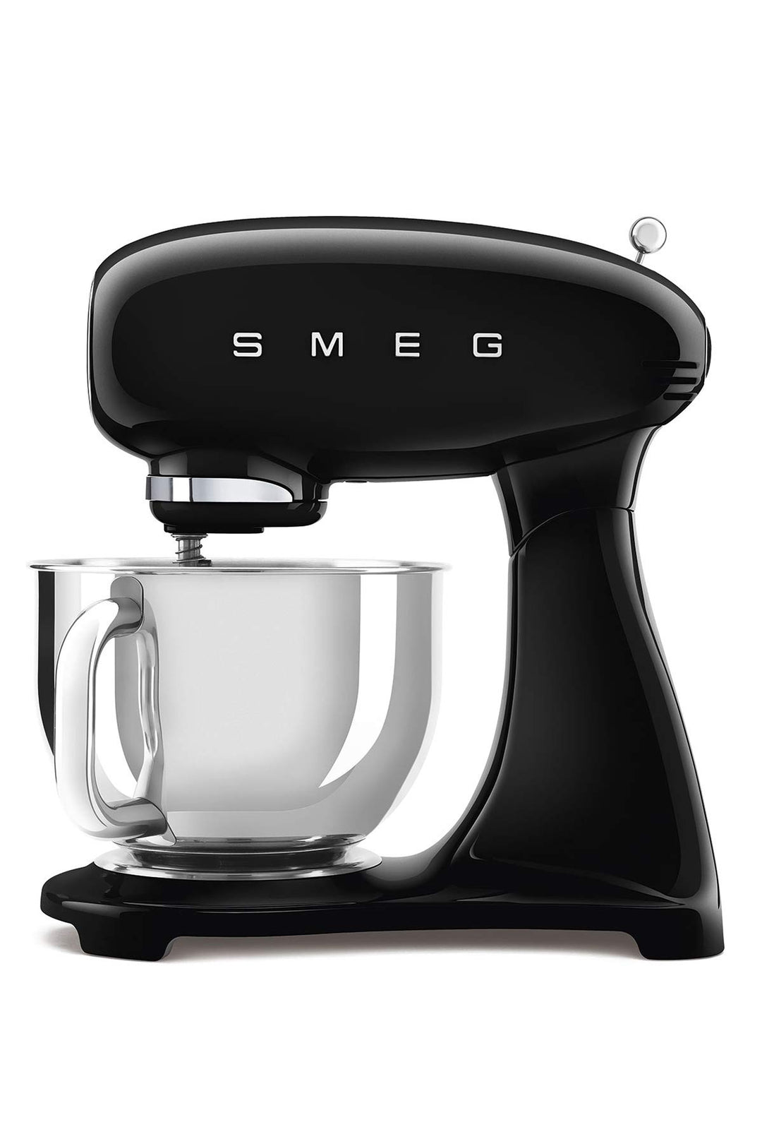 SMEG Standmixer Schwarz Kneten Mixen 1 m 4,8 l Leiter Stand mixer Black, Schwarz