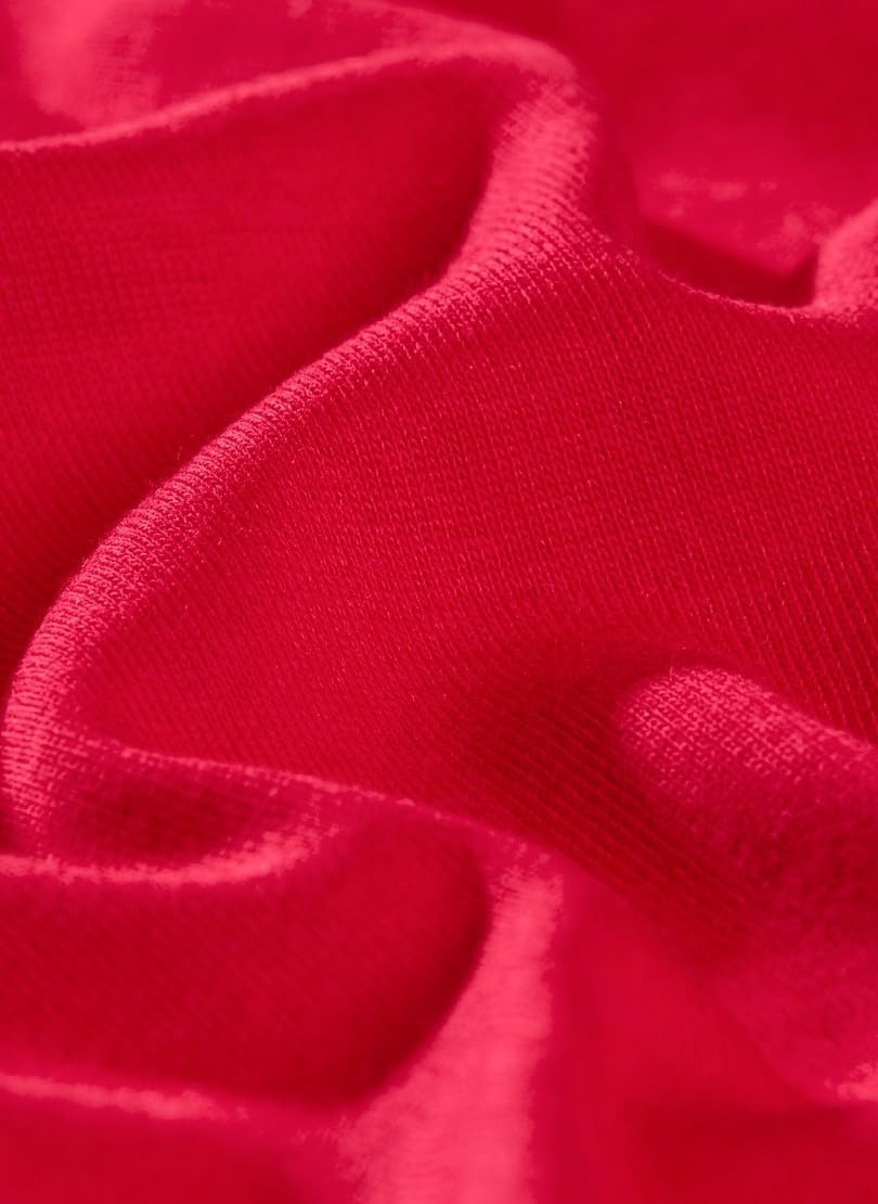 Trigema Mädchen Langarmshirt 116 Rot (Kirsch 036), 116 Rot (Kirsch 036)