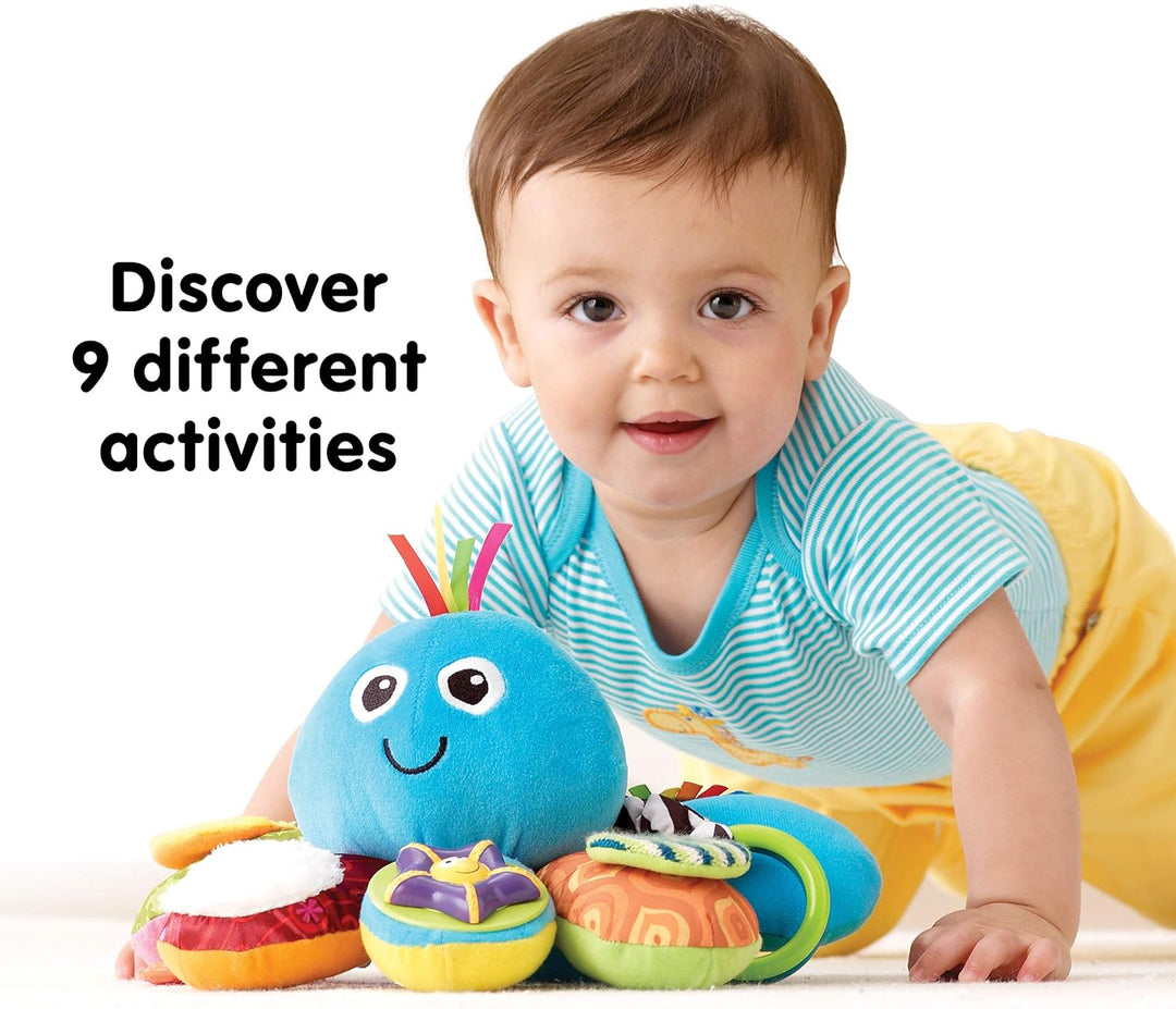 Lamaze Baby Spielzeug%22Captain Calamari, die Piratenkrake%22 Clip & Go, Hochwertiges Kleinkindspiel