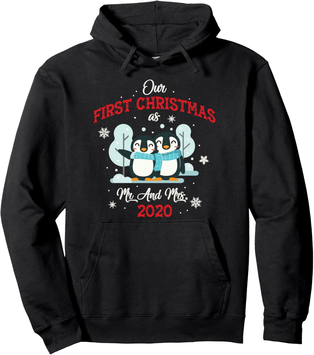 Unser erstes Weihnachtsfest als Herr und Frau 2020 - Pullover Hoodie