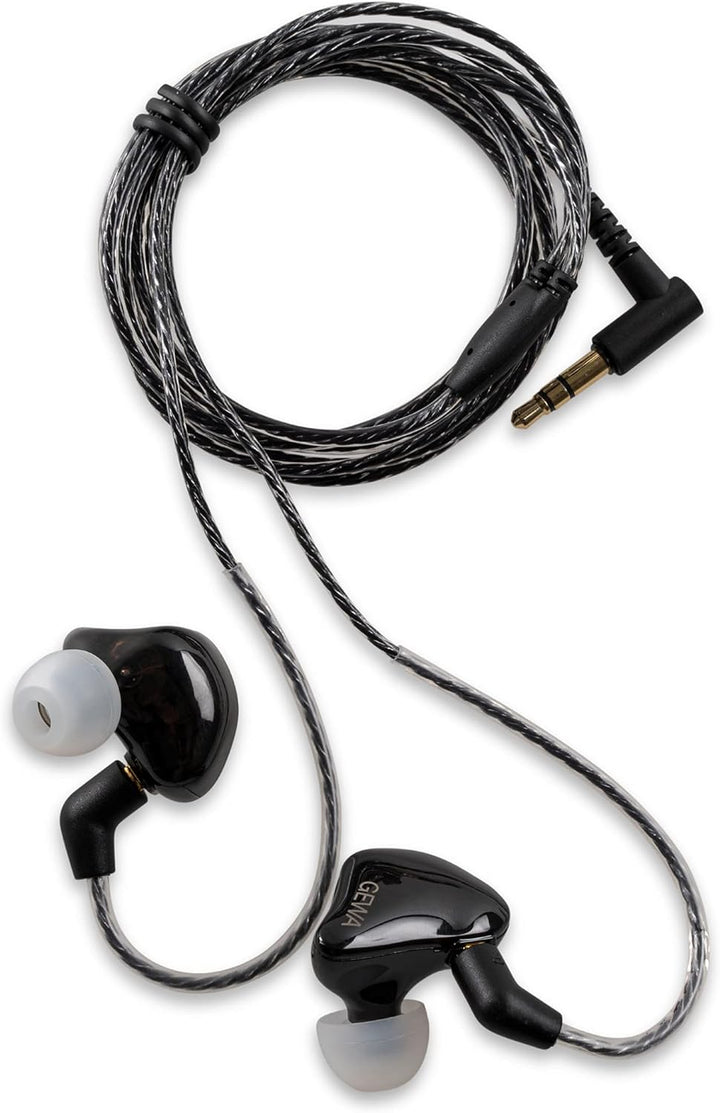 GEWA IN-Ear Monitor IE-Three, schwarz,weiss