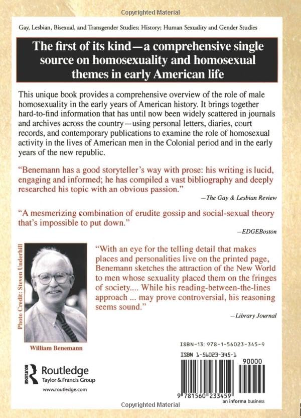 Male-Male Intimacy in Early America: Beyond Romantic Friendships, Taschenbuch