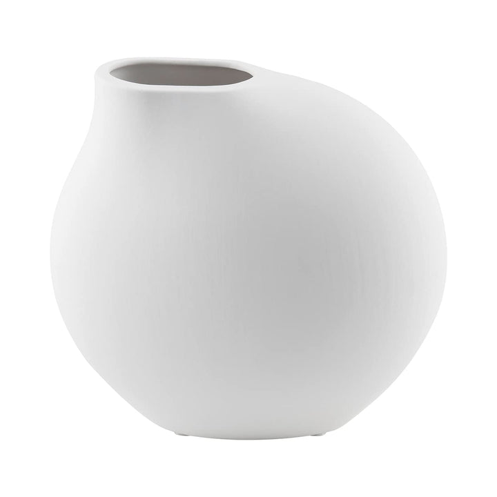 Blomus Nona Vase White 66166 Höhe: 15 cm, Ø 12 cm Lily White, Höhe: 15 cm, Ø 12 cm Lily White
