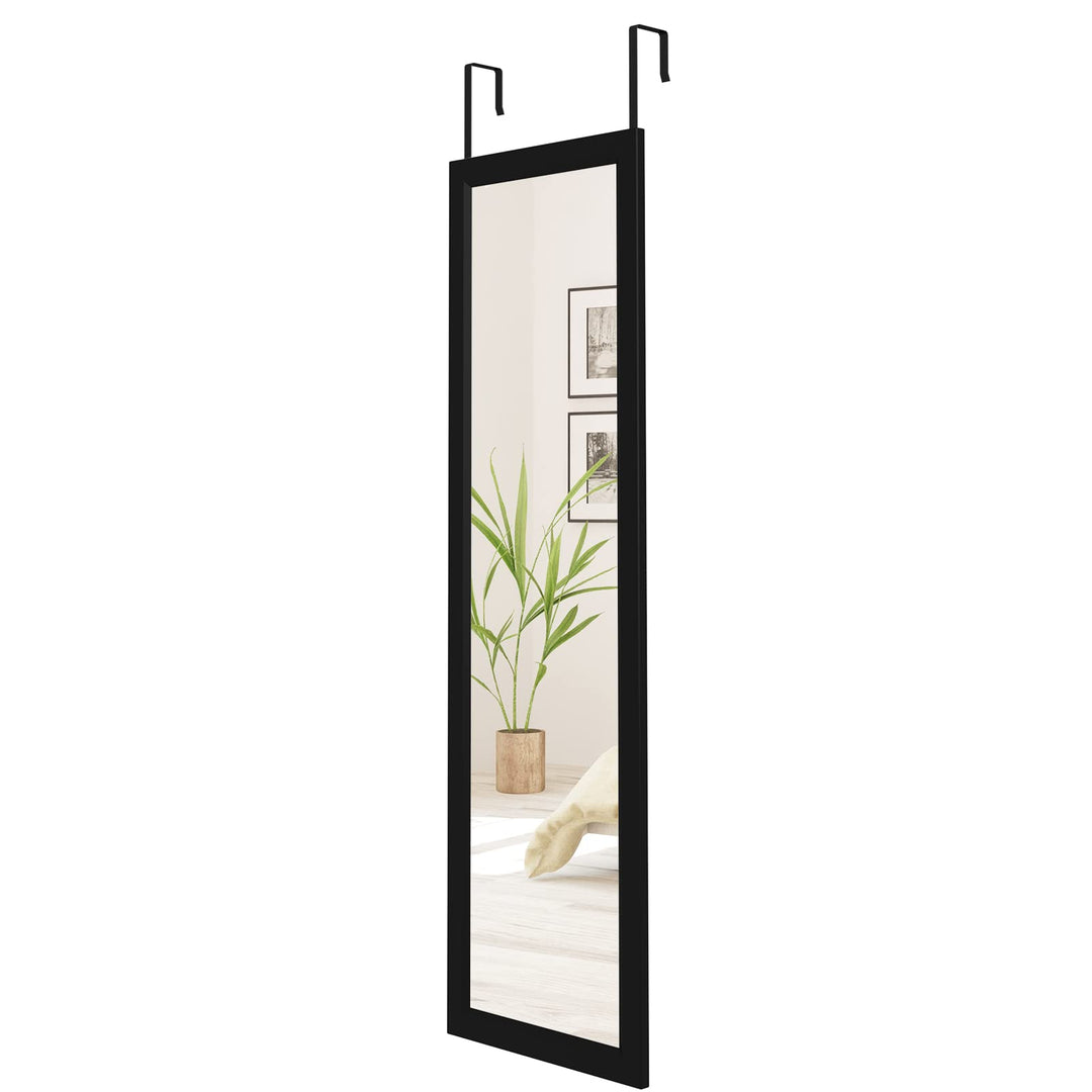 Dripex Wandspiegel 33x119cm Spiegel unbrechbarer Garderobenspiegel Flurspiegel höhenverstellbarer Hä