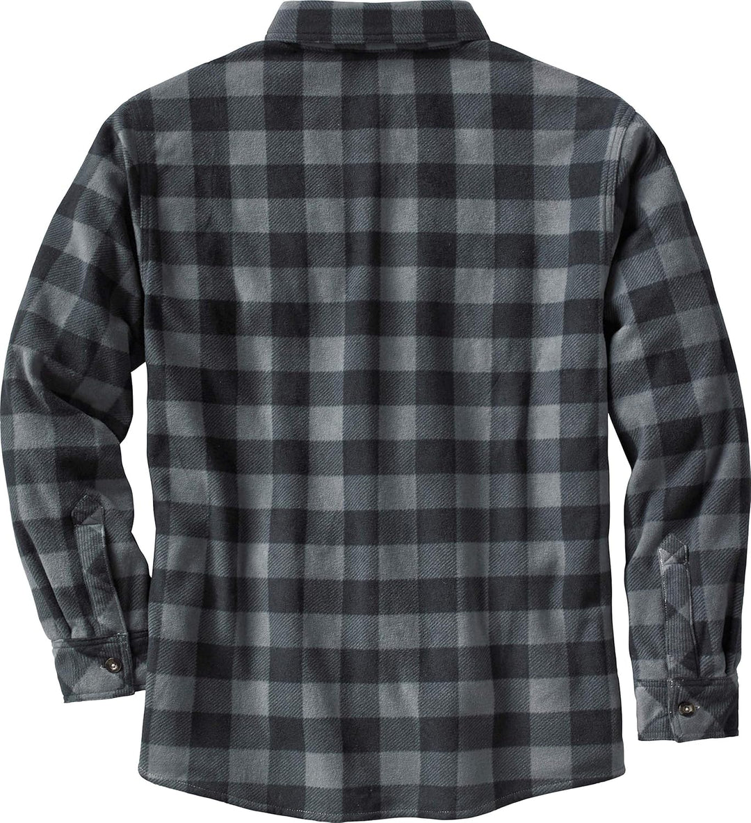 Legendary Whitetails Navigator Fleece-Herrenhemd mit Knopfleiste M Grafit-plaid, M Grafit-plaid