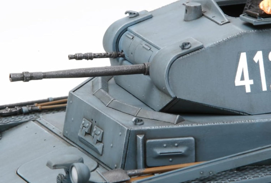 TAMIYA 300035292 300035292-1:35 WWII Deutsche Panzerkampfwagen II Ausführung A/B/C (1),originalgetre