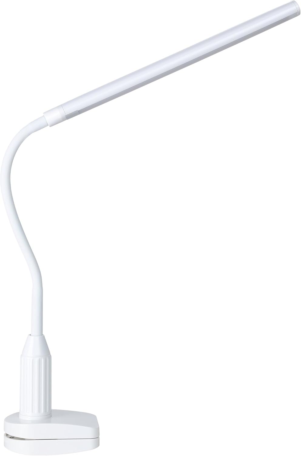 EGLO LED Klemmlampe Laroa, Klemmleuchte mit Touch, dimmbar in Stufen, neutralweiss, Schreibtischlamp