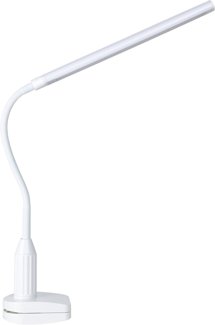 EGLO LED Klemmlampe Laroa, Klemmleuchte mit Touch, dimmbar in Stufen, neutralweiss, Schreibtischlamp