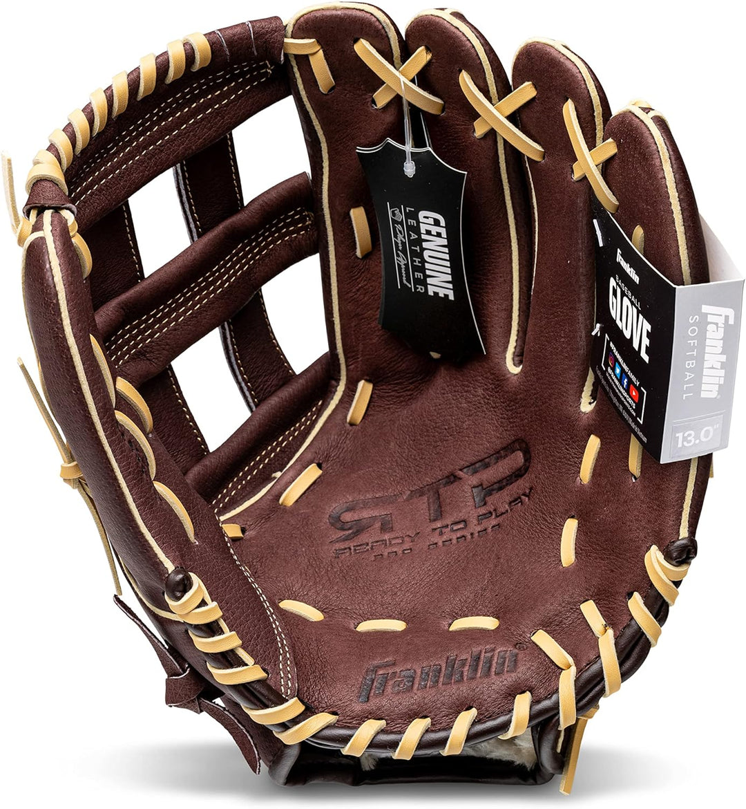 Franklin Sports RTP Pro Baseball-Handschuhe, für Infield, Outfield, Baseball-Handschuhe 33 cm – H-We