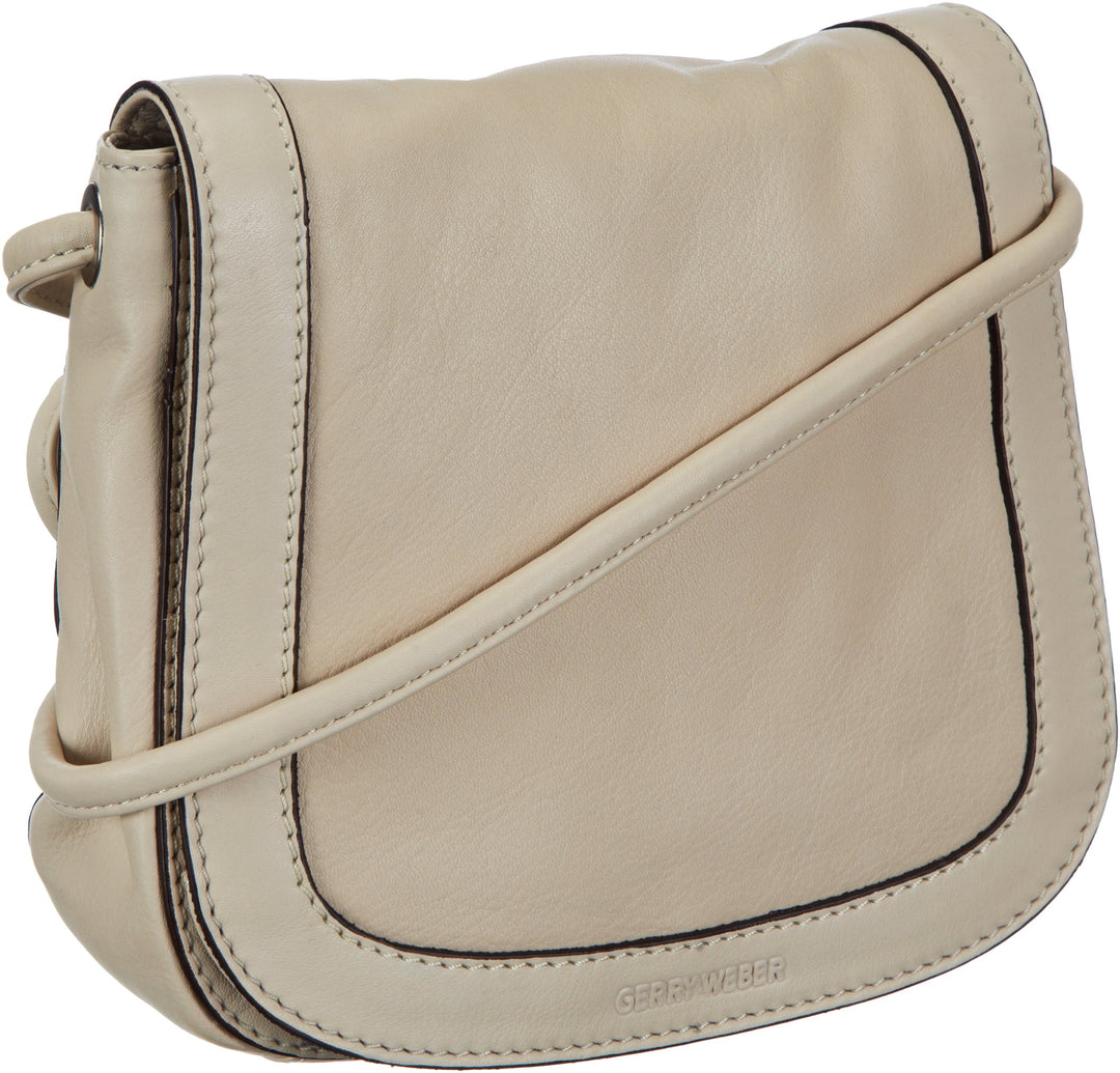Gerry Weber Bologna Flap Bag S 4080000390, Damen Schultertaschen 17x17x2 cm (B x H x T) Weiss Offwhi