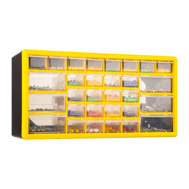 Schraubenaufbewahrung Organizer - 30 Schubladen Garage & Werkstatt Aufbewahrungsbox mit verstellbare