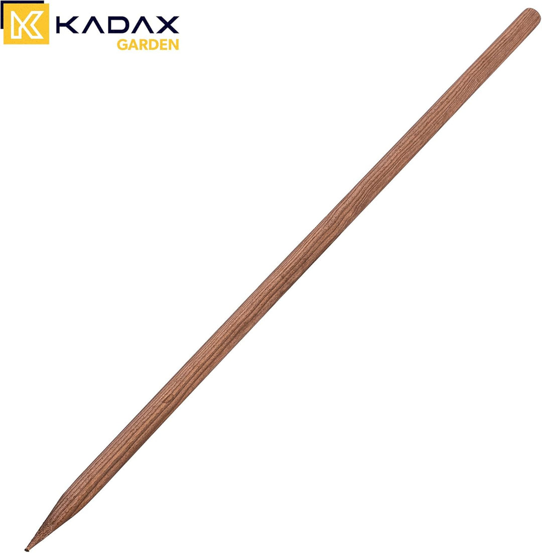 KADAX Holzstäbe 100 cm x 23 mm, 20er Set, Pflanzstäbe aus imprägniertem Holz, Holzpfähle als Rankhil