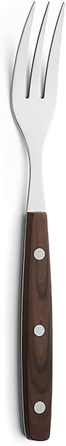 Amefa PORTERHOUSE Steak Besteck Set 4-teilig | 2 Steakmesser, 2 Steakgabeln | Kunststoffgriffe in Ho