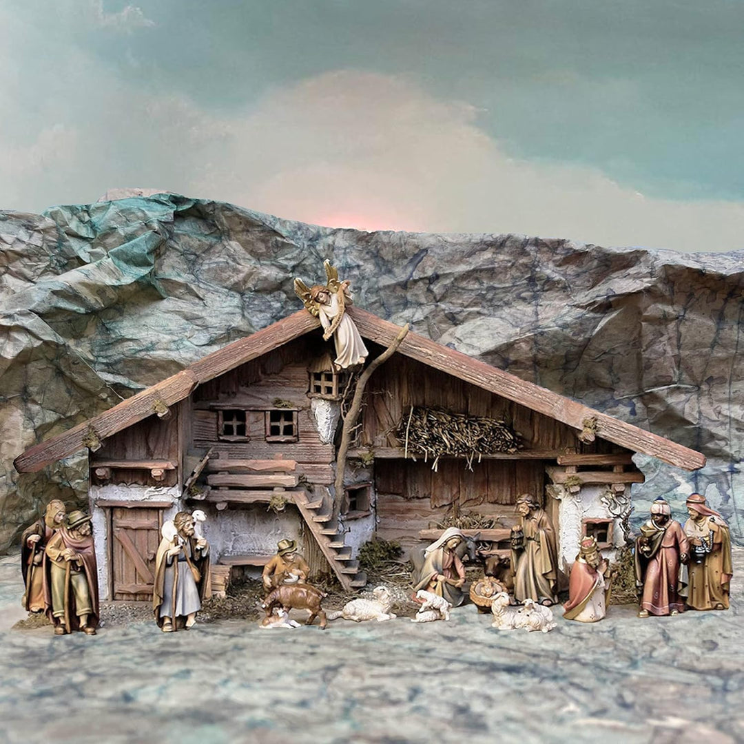 Gesar 2 Bögen 100 x 70 cm Felsenpapier für Weihnachtskrippe, hohe Qualität von Papier, Krippe oder E