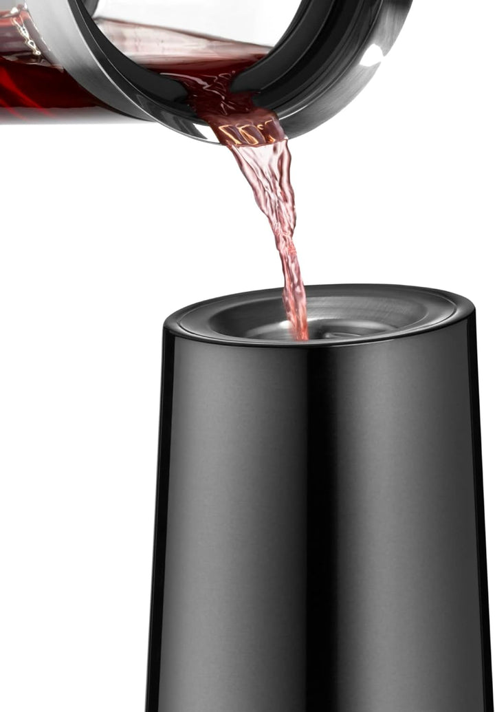 WMF Kineo doppelwandige Isolierkanne 0,6l, Thermoskanne Edelstahl mit Klick-Verschluss, Kaffeekanne