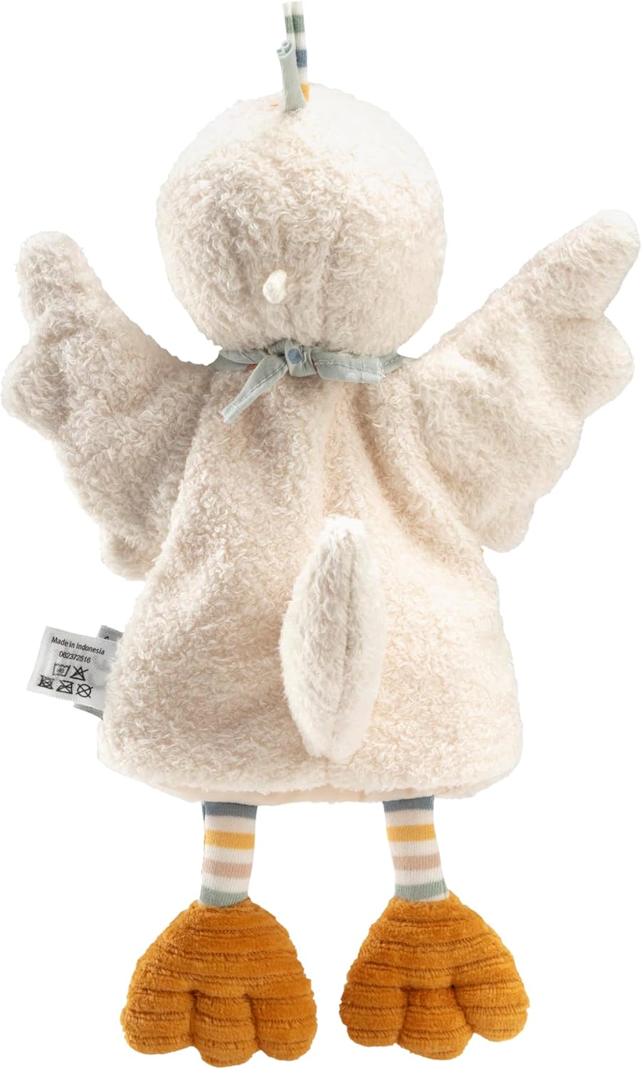 Kinder Handpuppe Ente Edda Lou, weiches Spielzeug für Kasperle Theater, erstes Rollenspiel und zum G