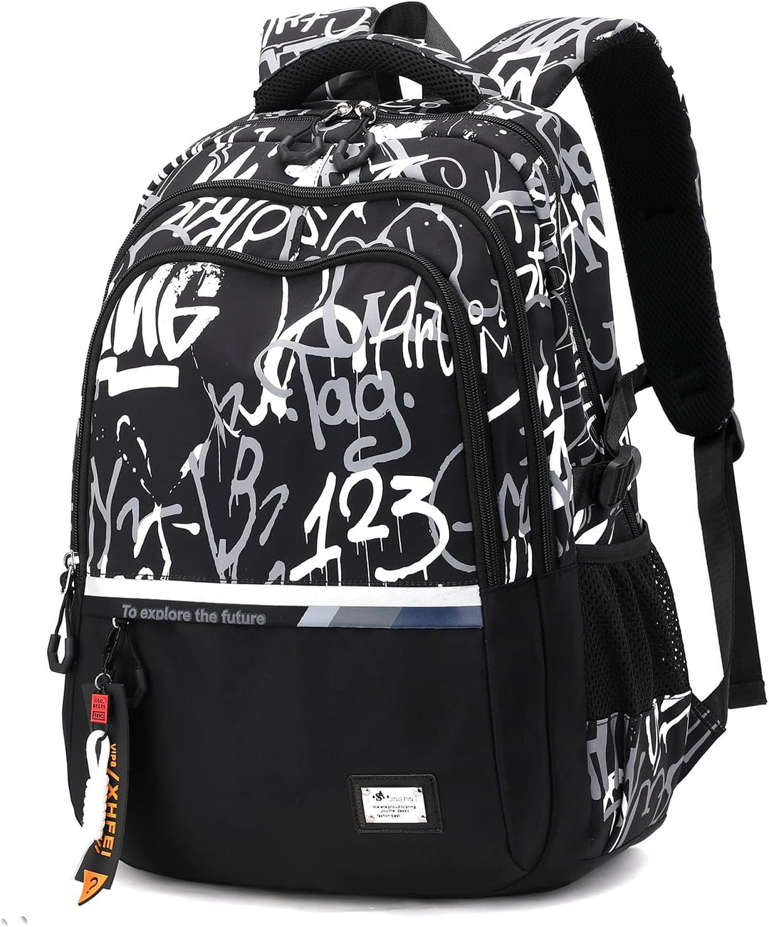 Amythe Schulrucksack Teenager Rucksack für Jungen - Wasserdichter Casual Daypack, Schulranzen Ideal