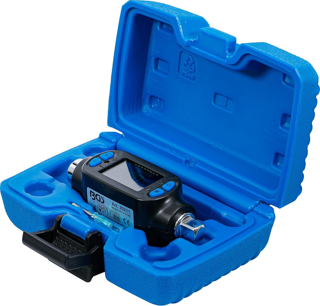 BGS 70211 | Digitaler Drehmoment-Adapter | 10 mm (3/8") | 27 - 135 Nm 10 mm (3/8") | 27 - 135 Nm | n