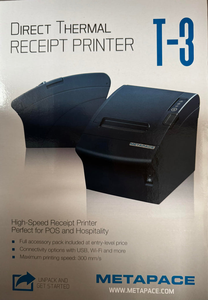 Metapace T-3, USB, WLAN, Cutter, schwarz (META-T3IIUWRS)