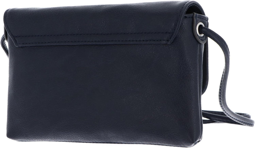 TOM TAILOR bags Luna Damen Umhängetasche Umschlagtasche Dark Blue 20 x 2 x 12,5, Dark Blue 20 x 2 x
