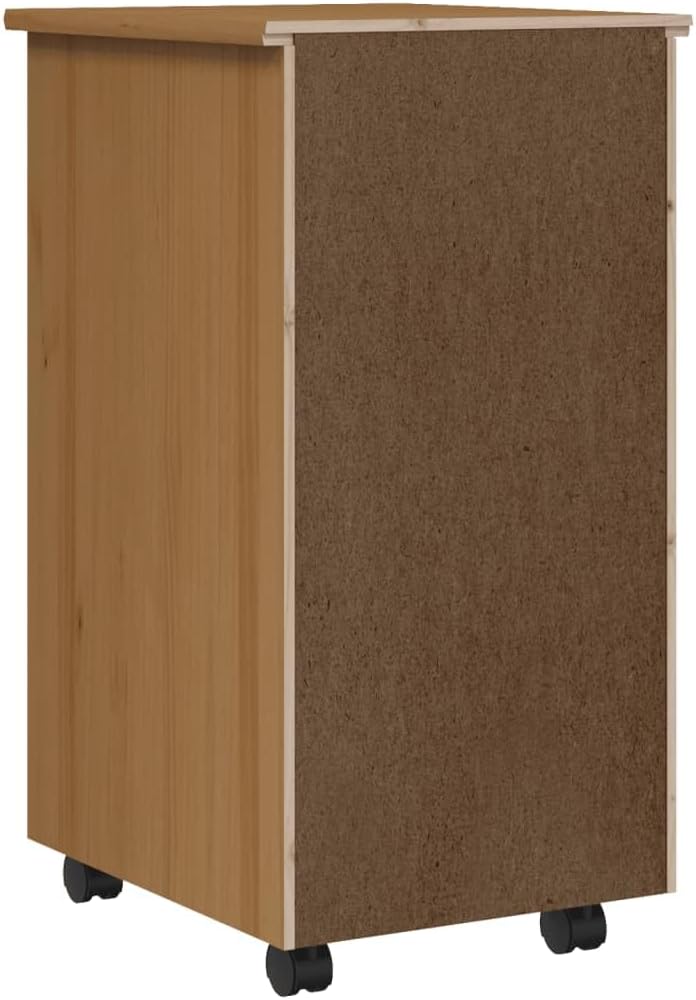 Gecheer Rollschrank mit 6 Schubladen, Kommode, Schubladenschrank, Schreibtischschrank, Aktenschrank,