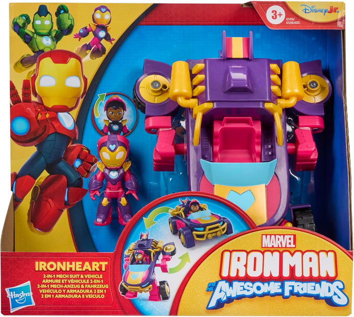 Iron Man and His Awesome Friends LUDGATE MECH, Violett Iron Heart, Iron Heart