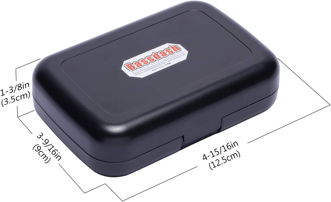 Bassdash Fliegenfischen Fliegen Set Forellenbarschangeln mit Fliegenbox, 36/64/72/76/80 / 96Stk. Mit