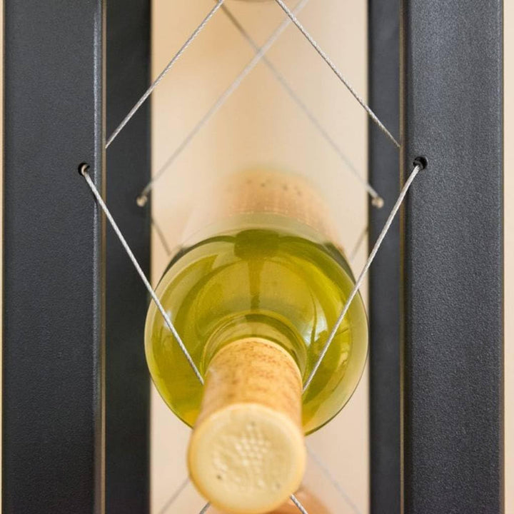 DanDiBo Designer Weinregal Pit 100 cm aus Metall Flaschenständer Flaschenhalter Bar
