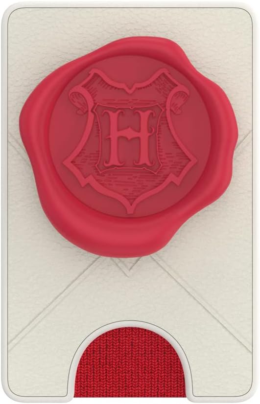 PopSockets: PopWallet+ mit Integriertem Austauschbarem PopTop für Smartphones und Tablets - Hogwarts
