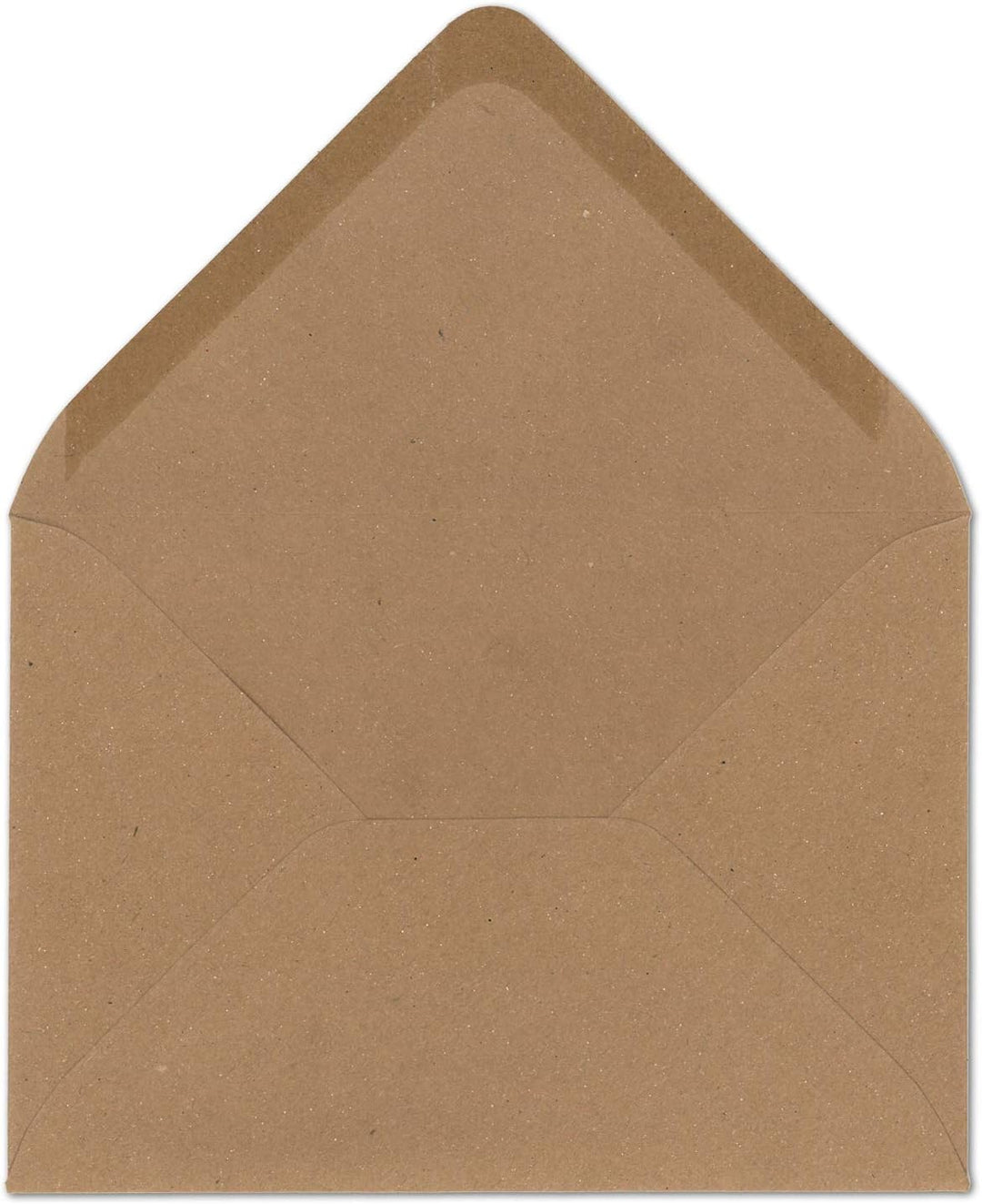 150 x Kraftpapier Umschläge DIN C5 Braun - 22,5 x 15,7 cm ohne Fenster 120 g/m² - Vintage Briefumsch