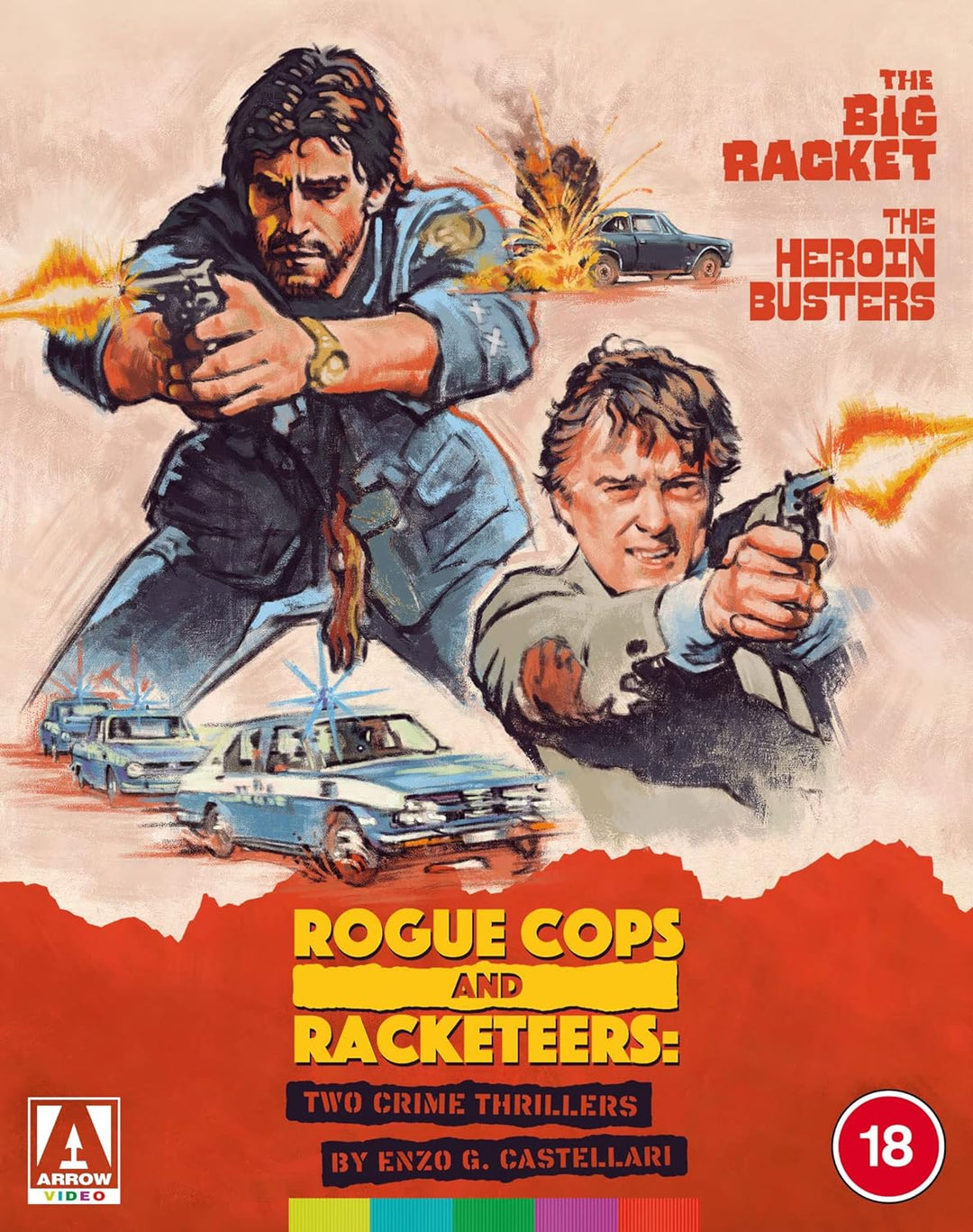 Rogue Cops And Racketeers: Two Crime Thrillers From Enzo G. Castellari (Limited) [Blu-Ray] (Keine de