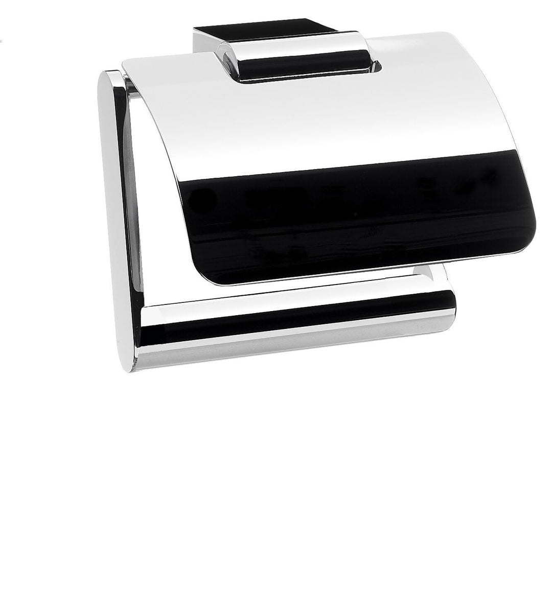 Emco 350000106 Papierhalter System 2 mit Deckel, verchromt
