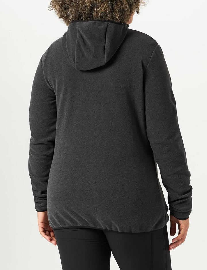 Odlo Damen Midlayer 1/2 Zip Roy Pullover XXL Shale Grey - Black Stripes, XXL Shale Grey - Black Stri