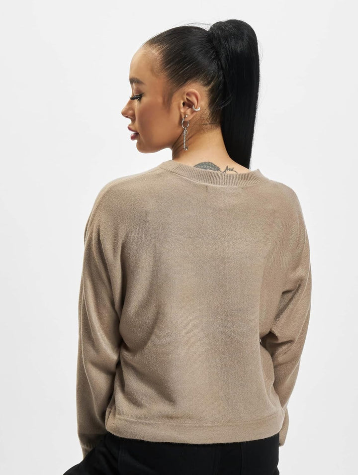 ONLY Damen Onlamalia L/S Batwing KNT Noos Pullover XS Mocha Meringue, XS Mocha Meringue
