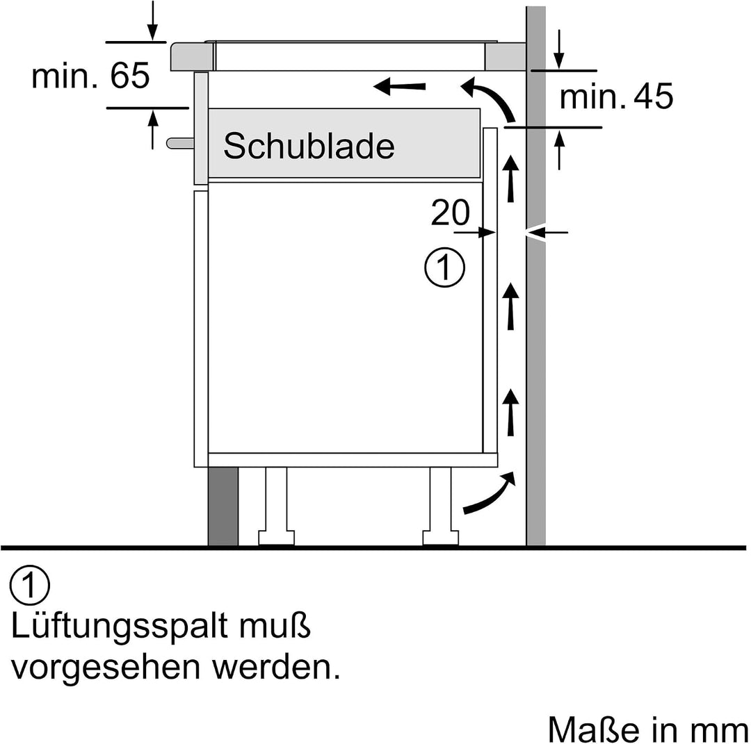 Siemens EX675HEC1E iQ700, Smartes Induktionskochfeld, 60 cm, Schwarz, Mit Rahmen aufliegend, varioIn